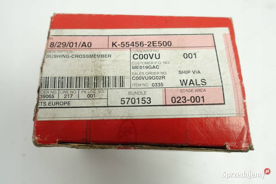 Kia Sportage II 20 16V PODUSZKA TYLNEJ BELKI tył lubelskie Rudka