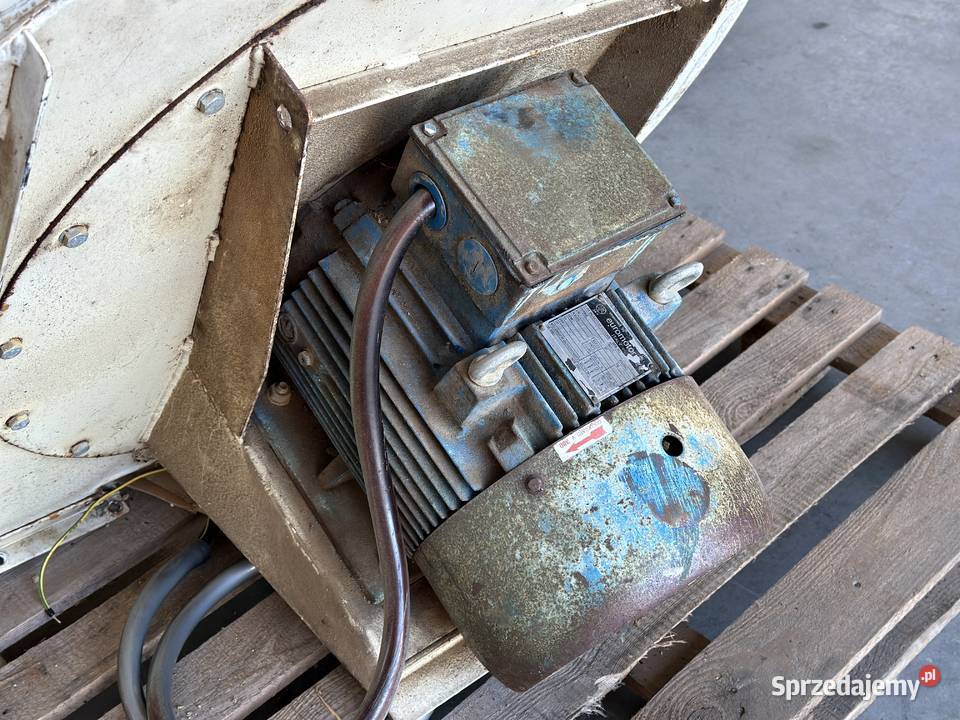 Turbina odciągowa 11 kW wentylator do trocin Łabuńki Pierwsze