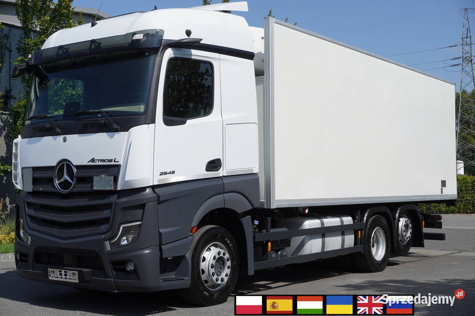 MercedesBenz Actros 2545 MP5 6x2 E6 Chłodnia blokada mostu Chłodnie