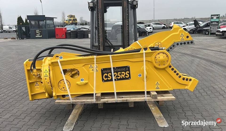 Nożyce do cięcia stali tnące Trevibenne CS25RS Koparki Koszalin