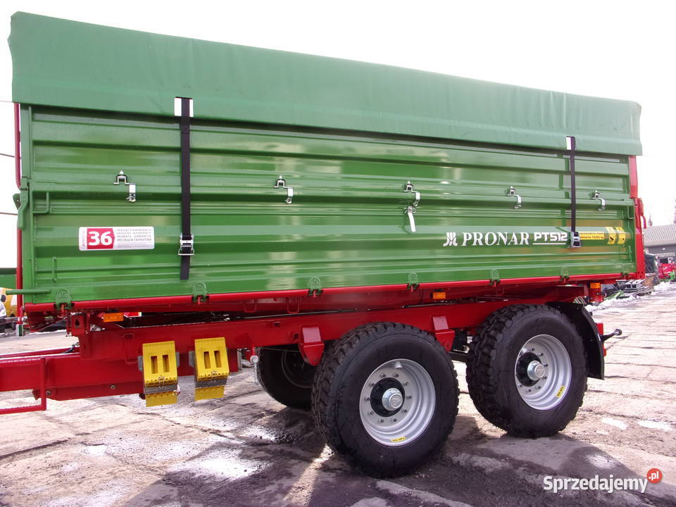 NOWA Przyczepa TANDEM paletowa PT512 PRONAR w