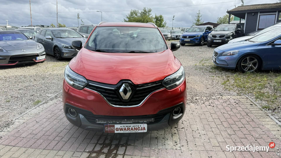 Renault Kadjar 16dci 4WD Bose full led pół skóra pomorskie Gdańsk