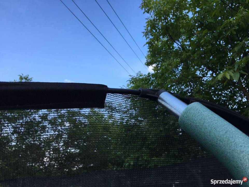 Trampolina Profesjonal 252 Zielona Czarna Poznań sprzedam