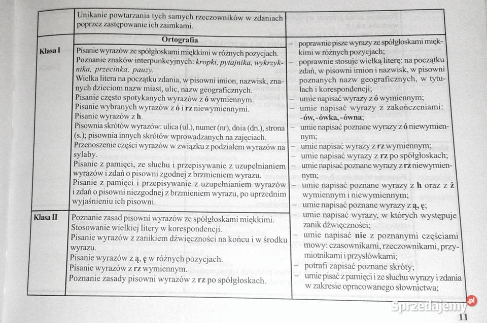 Moja szkoła Program zintegrowanej edukacji w kl sprzedam