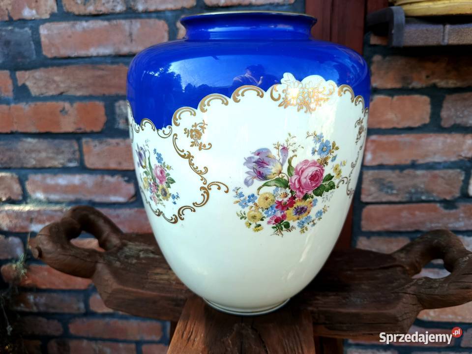 Duży porcelanowy wazon Reichenbach lubuskie Klenica sprzedam
