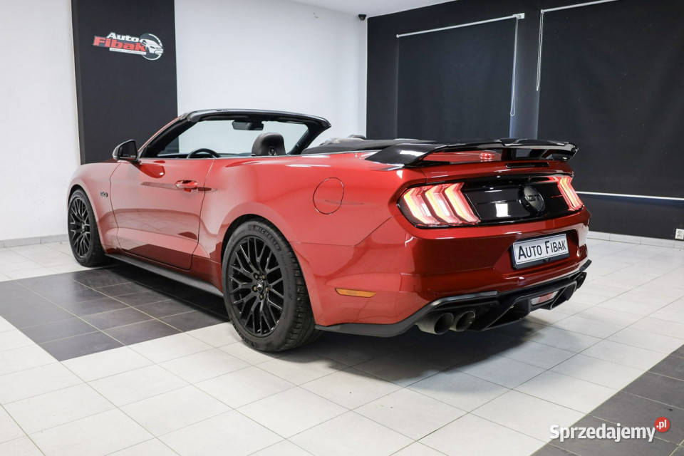 Ford Mustang 50 450 GT V8Salon PolskaI światła do jazdy dziennej łódzkie Konstantynów Łódzki