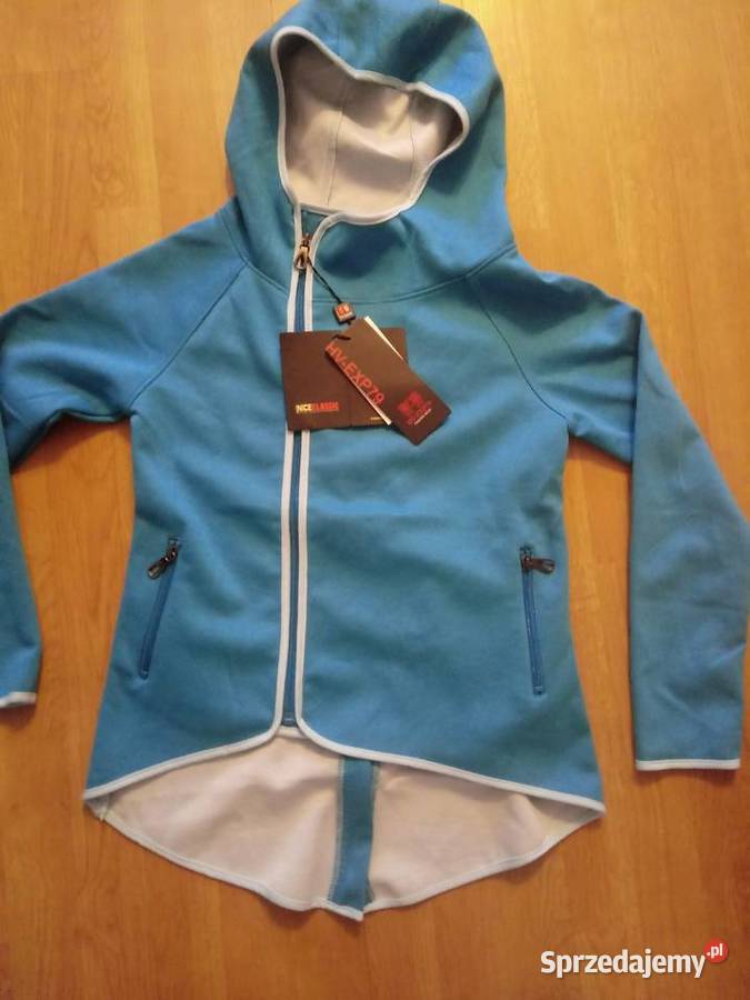 Nowa bluza asymetryczna z kapturem Chrzanów