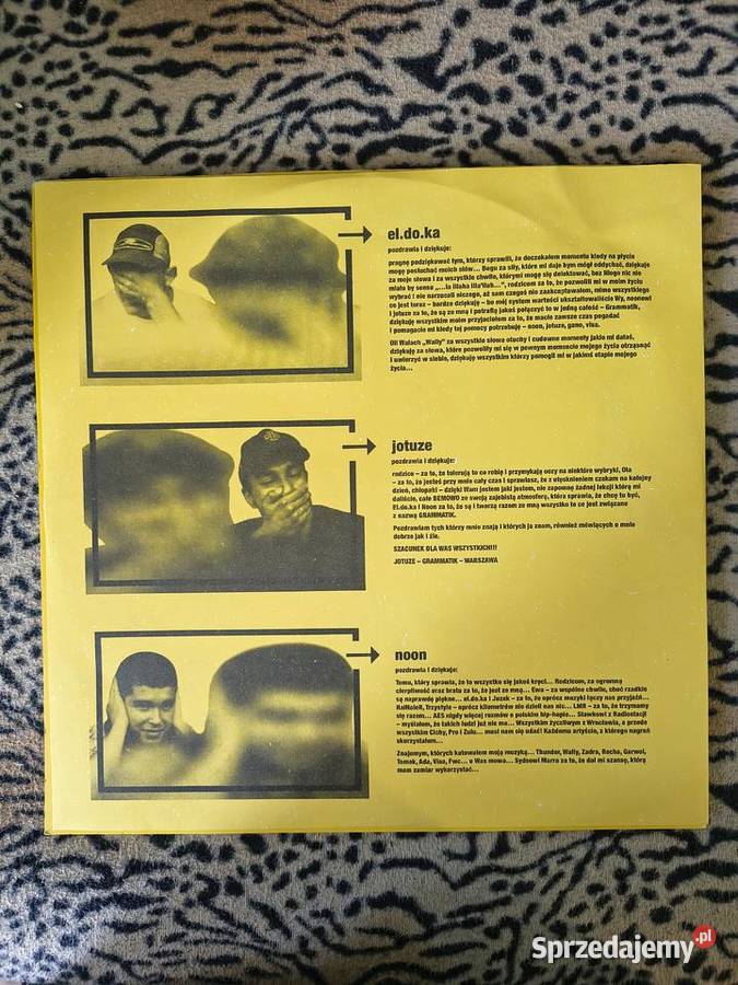 Płyta winylowa grammatik z autografami Warszawa