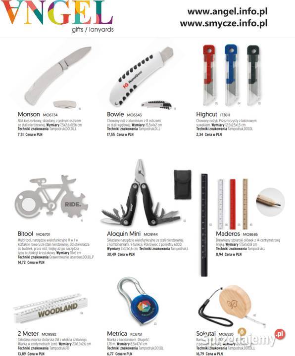 gadżety reklamowe upominki reklamowe mazowieckie Warszawa