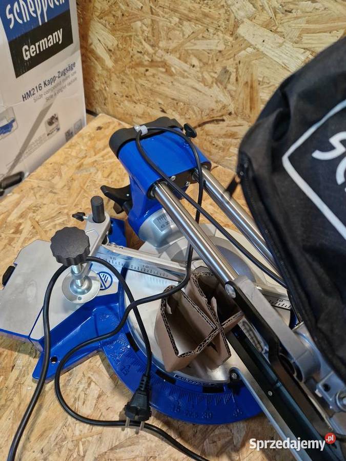 SCHEPPACH Piła ukośnica ukosowa z przesuwem Głogowa