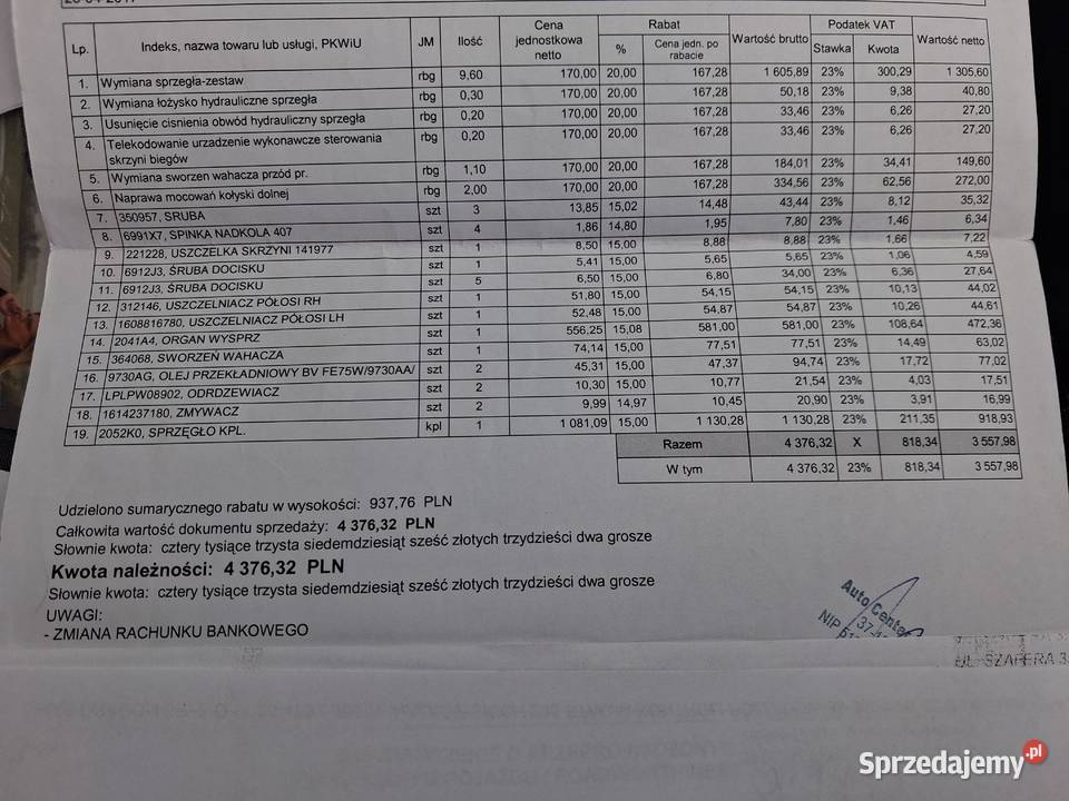 Citroen c4 grand picasso 20 benzyna gaz Rok produkcji 2007 Motoryzacja Mielec