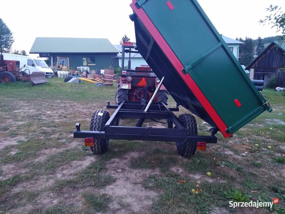 Przyczepa z kiprem Nowa nie używana Brzozów
