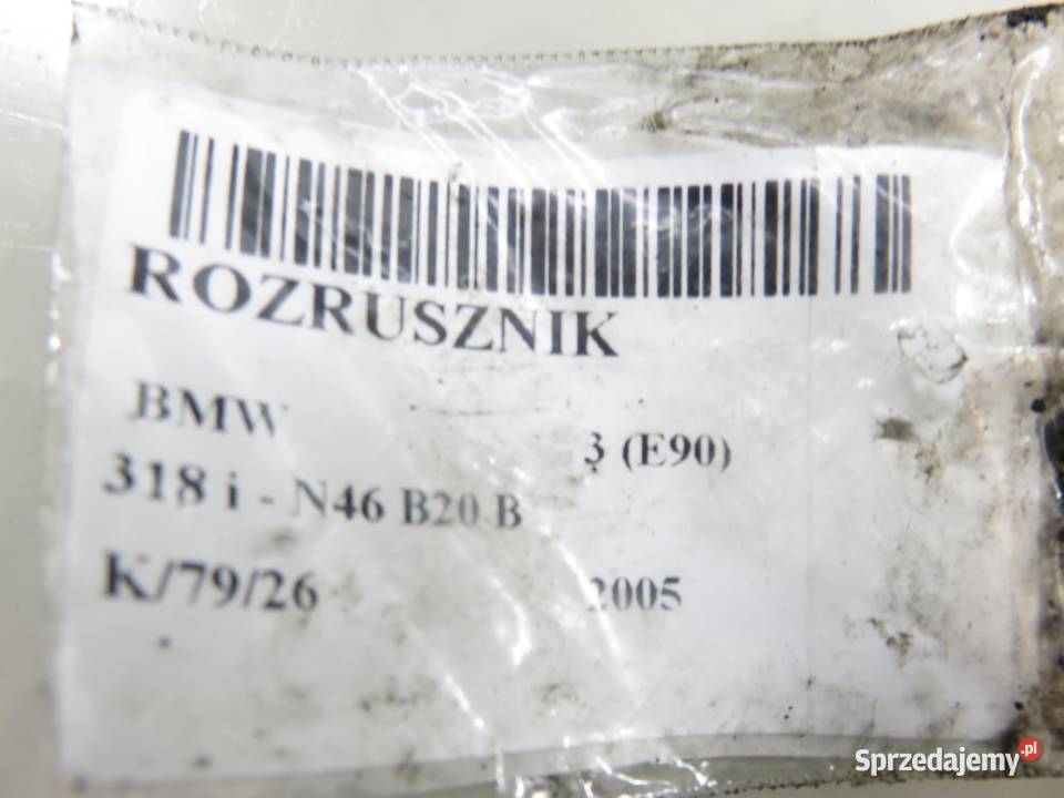 ROZRUSZNIK BMW 3 E90 318 i 129 N46 B20