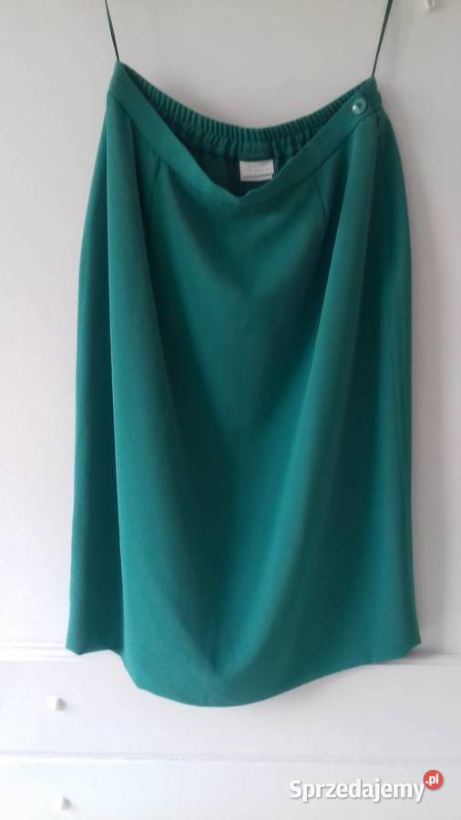 Spódnica zielona do kolan do sprzedania zielony Kraków sprzedam