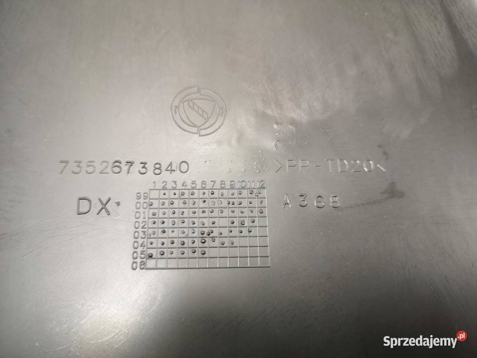 POSZYCIE SŁUPKA B LEWY PRZÓD FIAT PUNTO 19992010