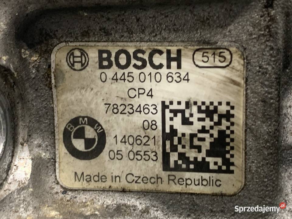 POMPA WYSOKIEGO CIŚNIENIA BMW F16 0445010634 30 podkarpackie