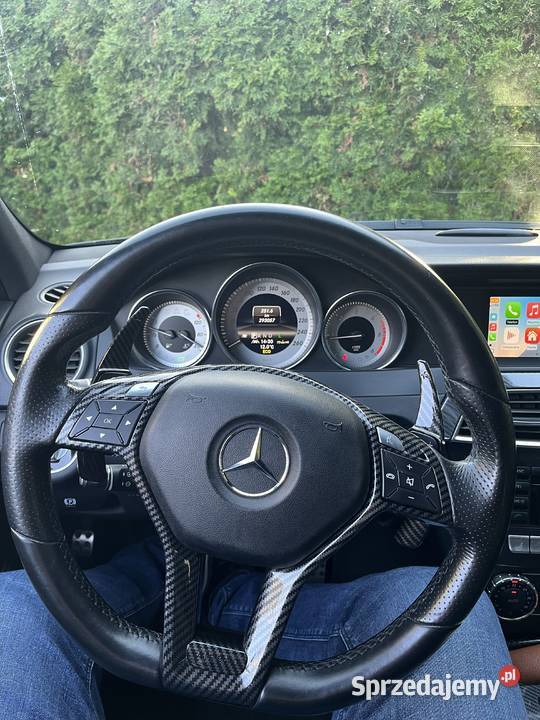 Mercedes C250cdi 4matic w204 kombi s204 black kurtyny powietrzne