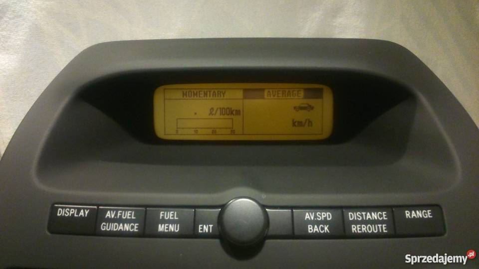 Wyświetlacz Toyota Avensis Naprawa dolnośląskie Wrocław