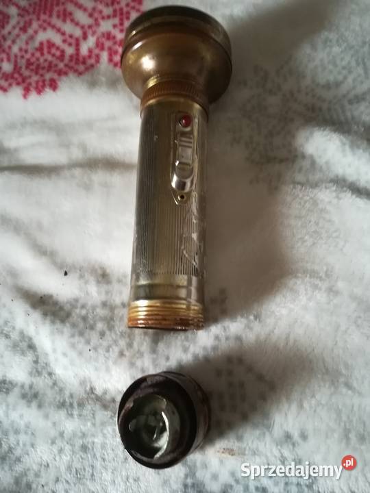 Latarki PRL lata 90 vintage retro Kręćkowo