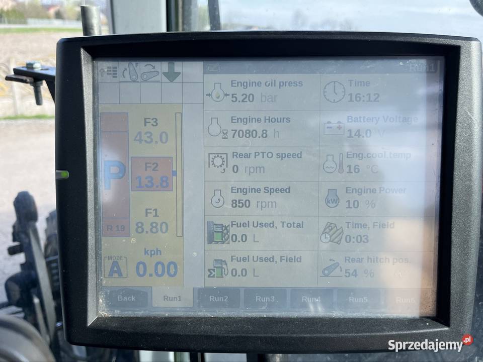 Holland t7175 AutoComand Napęd 4x4 New Holland mazowieckie Krzesk-Królowa Niwa