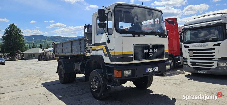Man 17232 4x4 małopolskie Stary Sącz