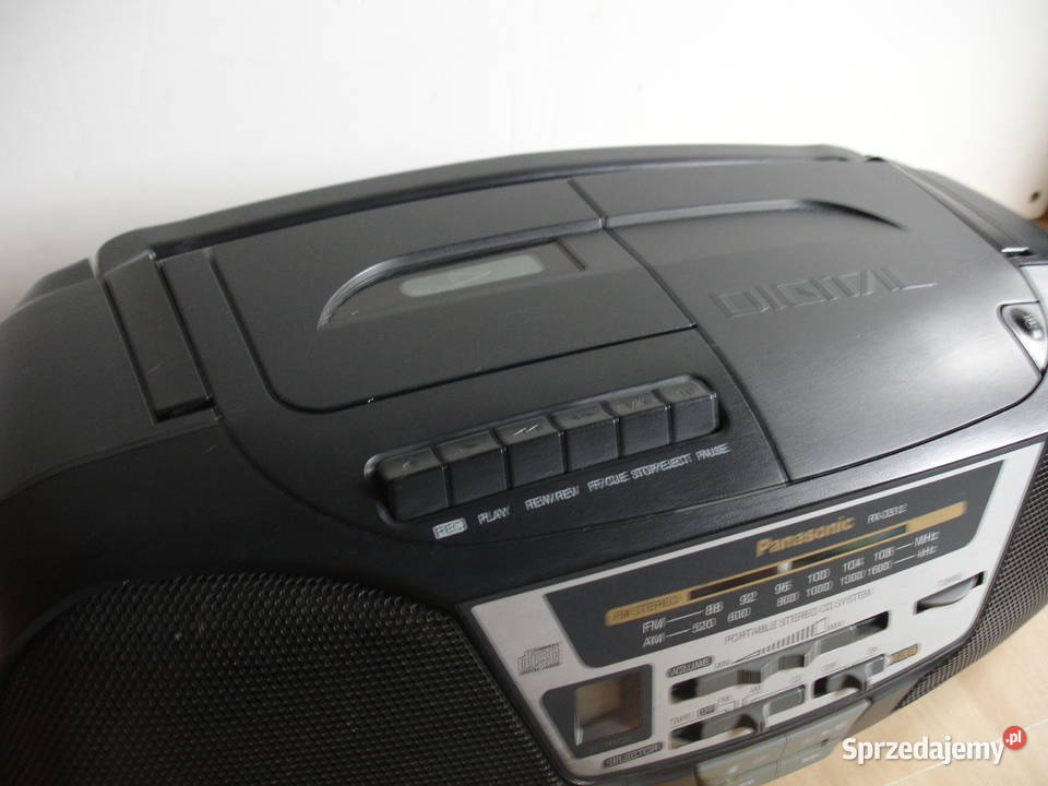 Radiomagnetofon PANASONIC RXDS12 Zielona Góra sprzedam