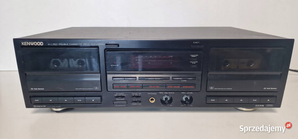 Kenwood magnetofon dwukasetowy KX W 6020 KXW6030 sprzedam