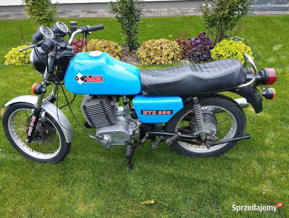 MZ ETZ 250 1985 z dokumentami 30945km mazowieckie Rybienko Stare