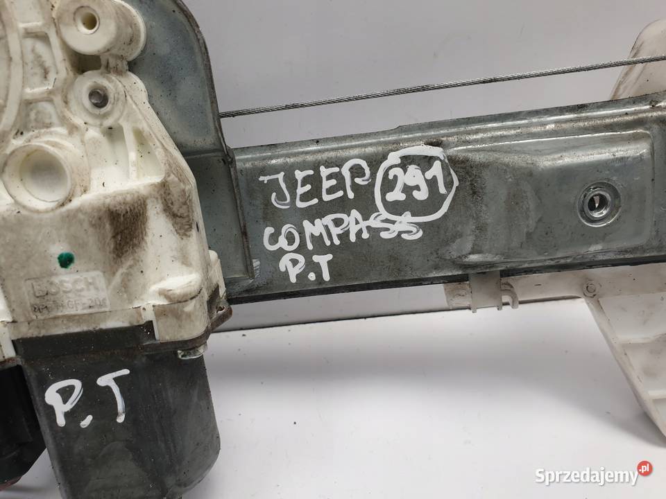 Jeep Compass PRAWY PODNOSNIK SZYBY Mechanizm tyl Rudka