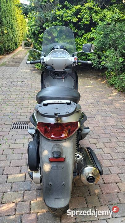 PIAGGIO BEVERLY 500i italmotopila srebrny Piła