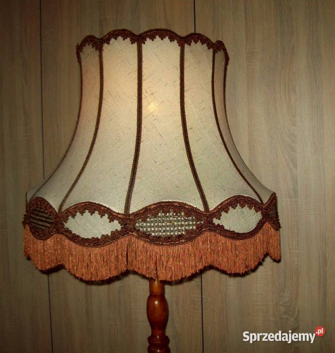 Stylowa piękna kompletna lampa podłogowa Łask