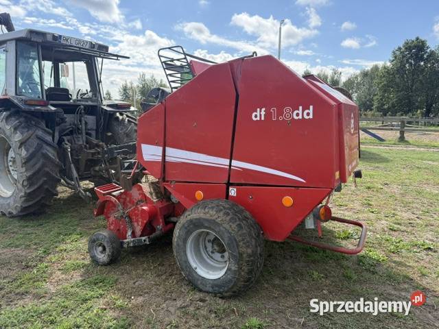 Prasa rolująca UNIA FAMAROL DF 18 DD prasa podkarpackie Dzikowiec
