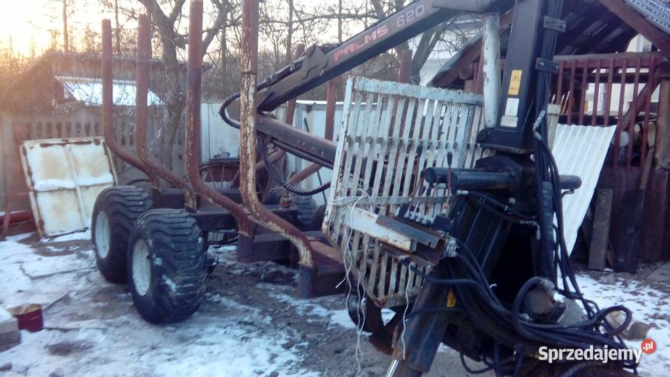 przyczepa leśna palms 8s faofar Małogoszcz