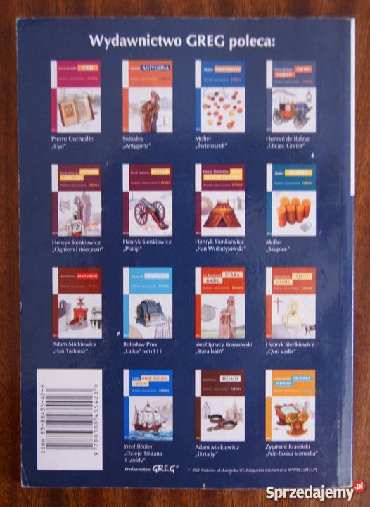 Wolter Kandyd lektura z opracowaniem Rok wydania 2004 Parczew