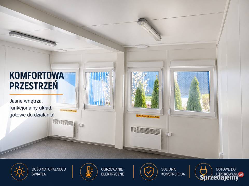 kontenery socjalne zestaw kontenerów Biuro