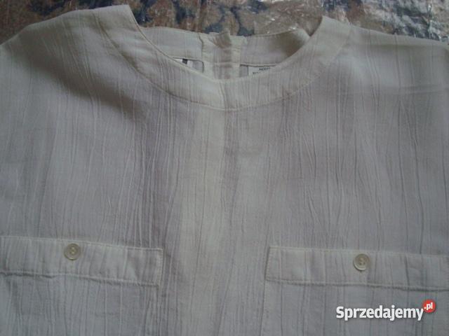 Bluzka biała jedwabna PETITES Liz Claiborne Coll Ostrołęka