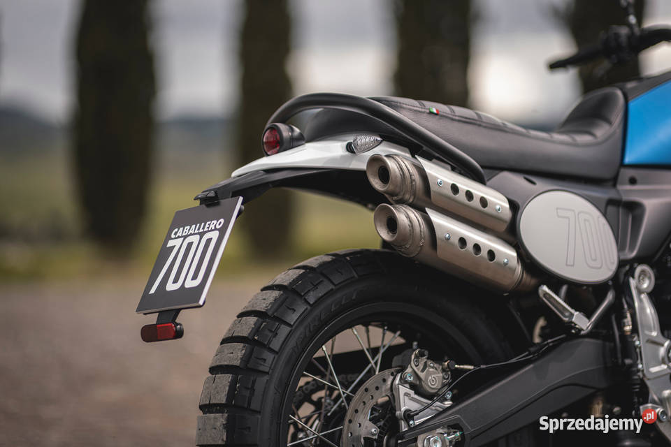 Fantic Caballero 700 Scrambler niebieski model 700cm3 Szczecin