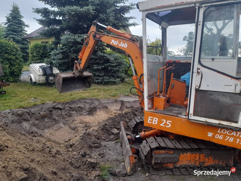 Mini koparka Pel Job KUBOTA 3150H Z GOSPODARSTWA