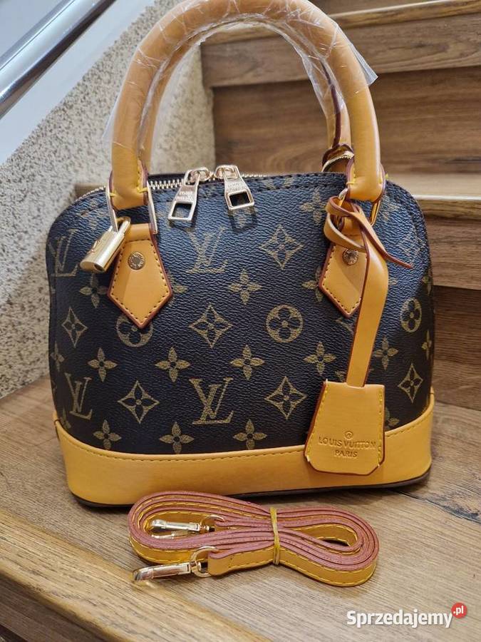 Torebka Louis Vuitton Alma monogram brąz karmel 19cm Torby i torebki
