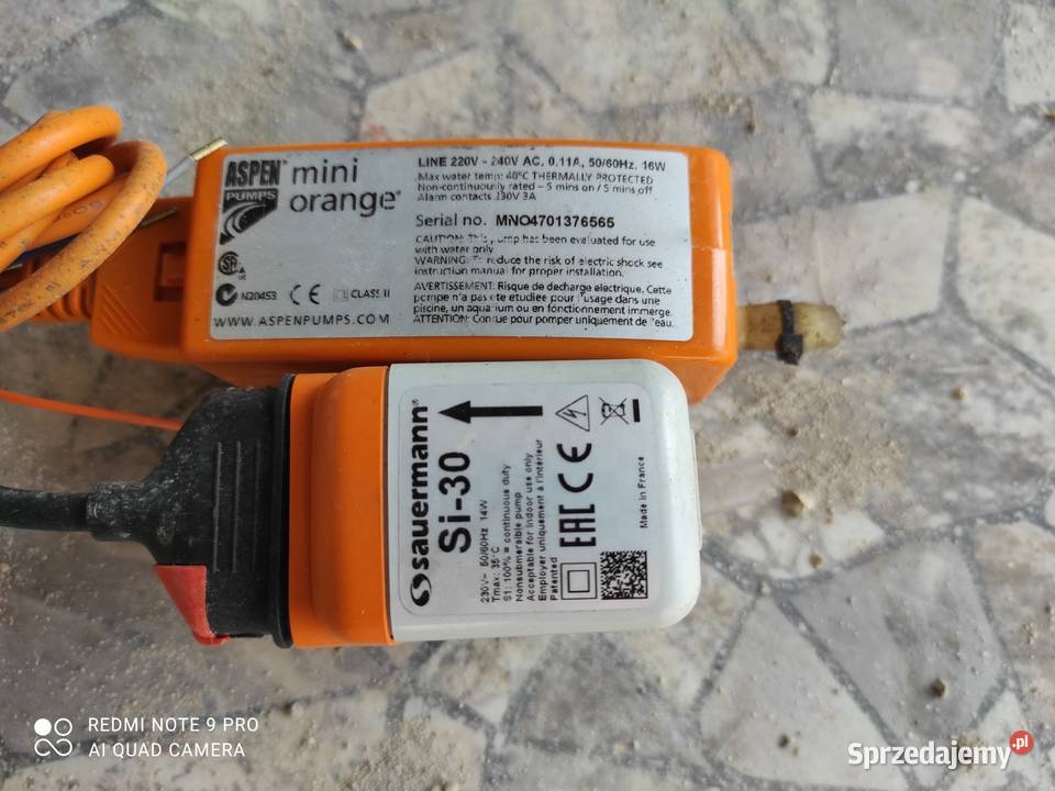 pompka skroplin ASPEN mini orange