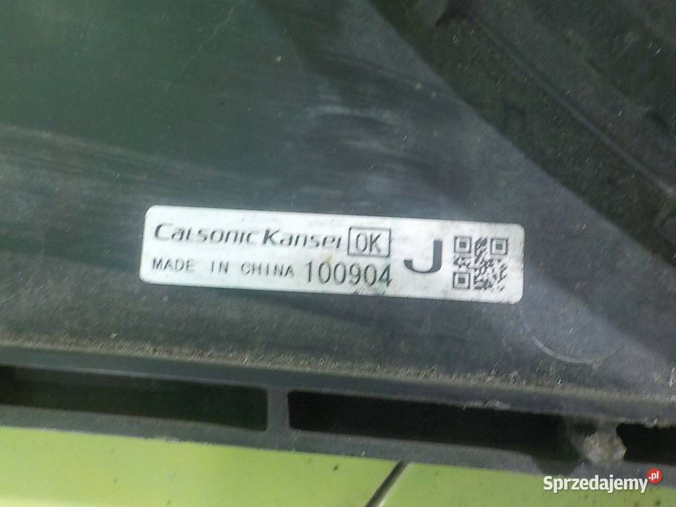 NISSAN JUKE F15 I 15DCI 10r wentylator chlodnicy osobowe Wentylatory chłodnicy mazowieckie Suków