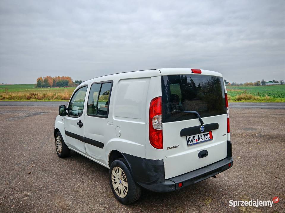 Fiat Doblo 13 MultiJet 85 z Niemiec 5 Osobowy nieuszkodzony Górzno
