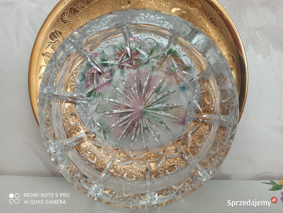 Popielnica kryształowa duża 1300g Białystok sprzedam