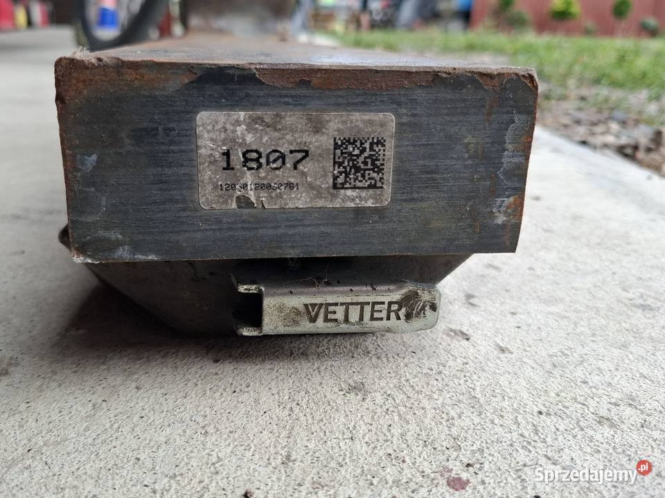 Widły do wózka widłowego Vetter Jedna sztuka
