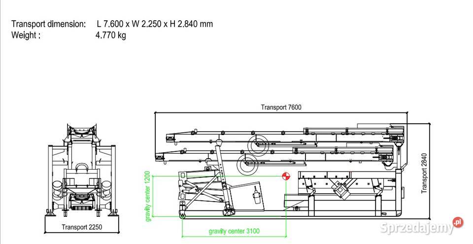 Mobilny przesiewacz kontenerowy Rubble Master Białystok