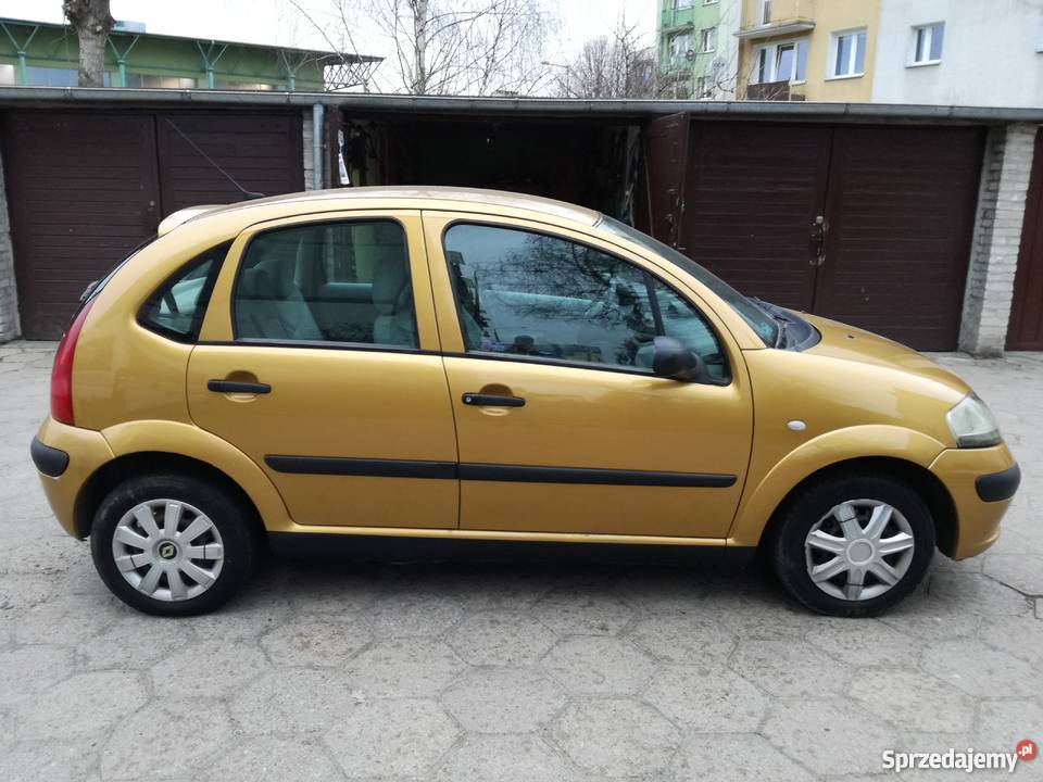 Citron C3 14 HDI złoty wielkopolskie Chodzież sprzedam