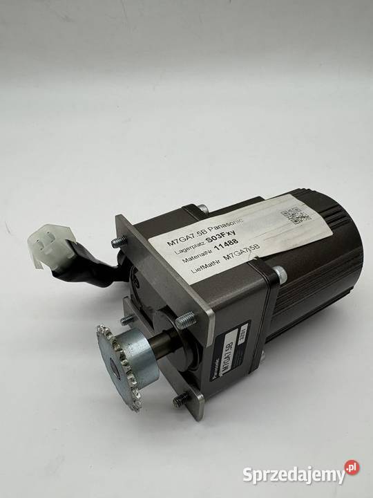 Panasonic M7RA15G4W M7GA75B electric motor gear Warszawa
