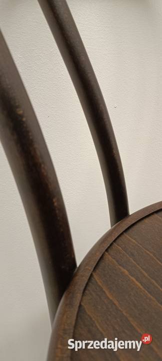 hoker krzesło barowe wysokie buk gięty Radomsko