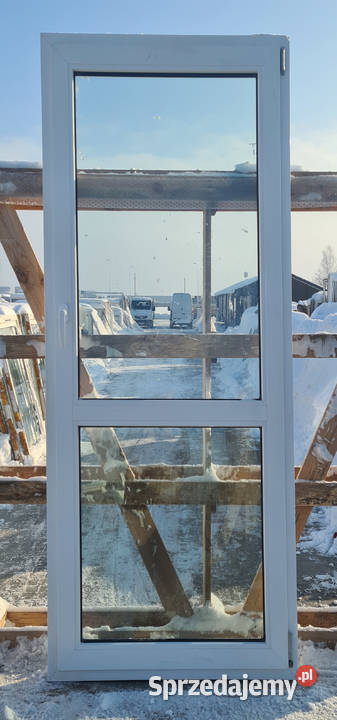 OKNA KacprzaK 94X210 Okno Balkonowe Używane PCV Siedlce