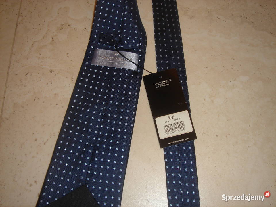 Krawat jedwabny nie używany Franco Feruzzi Łódź